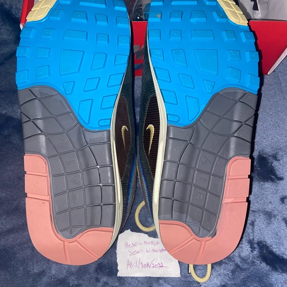 New Nike Air Max 1/97 Sean Wotherspoon size 9.5. Worn once around the house - Picture 4 of 12